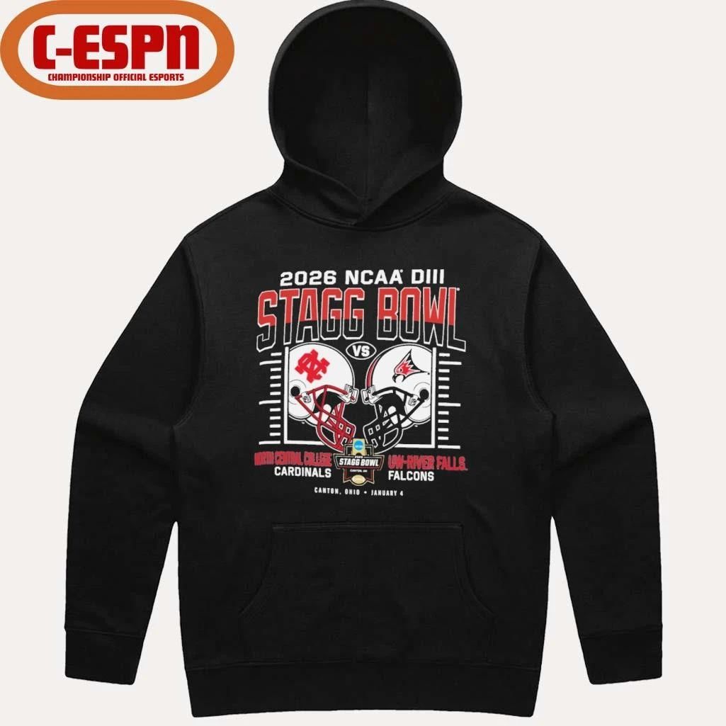North Central College Vs UW-River Falls DIII Stagg Bowl Championship Shirt