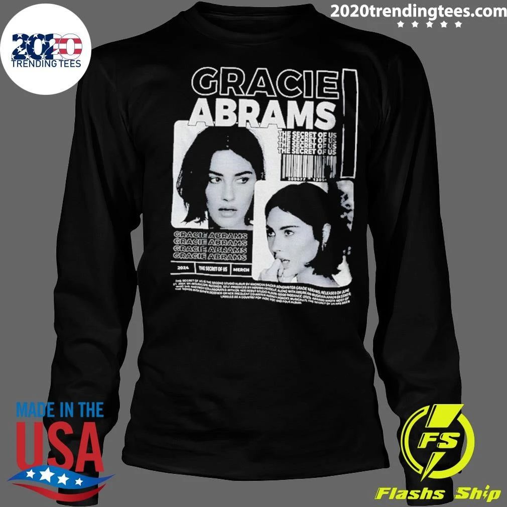 Gra.cie Abrams The Secret Of Us Tour 2024 Shirt