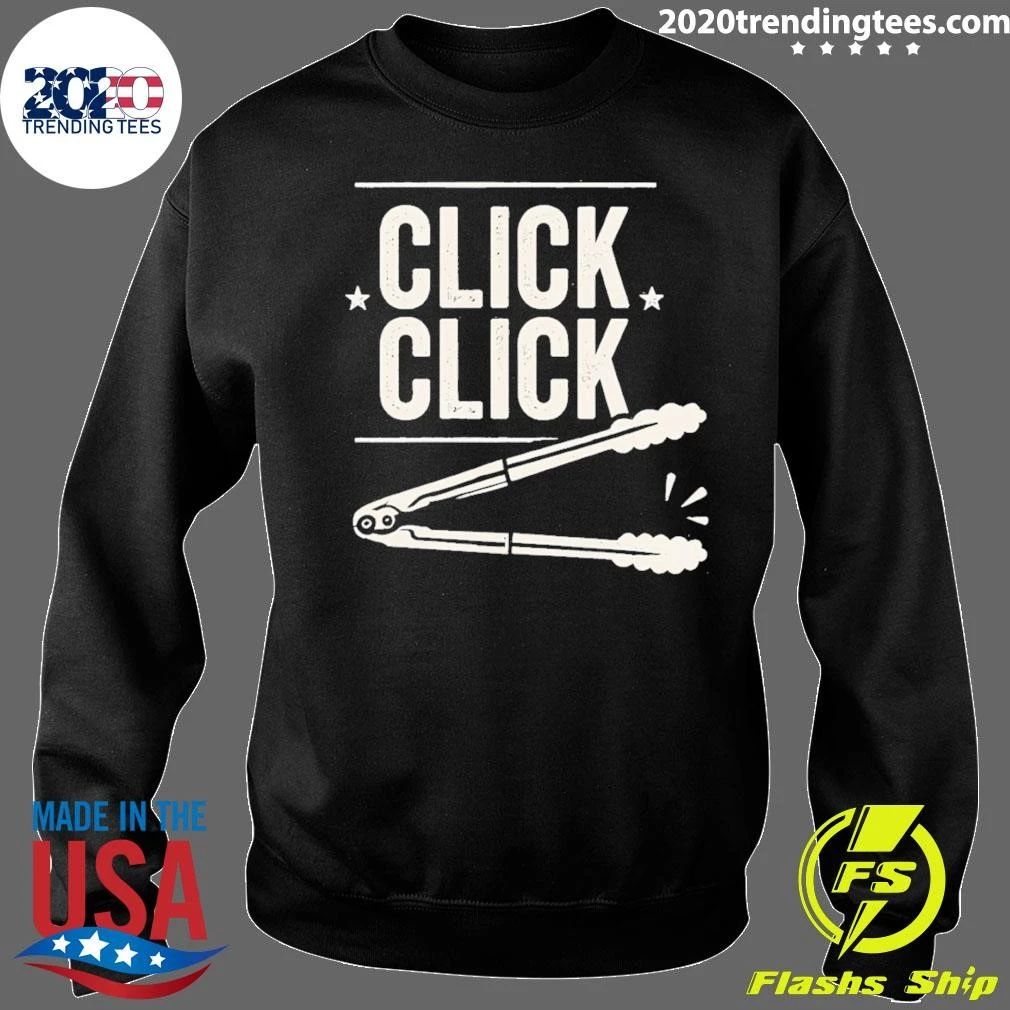Click Click Barbecue Tongs Meme Shirt