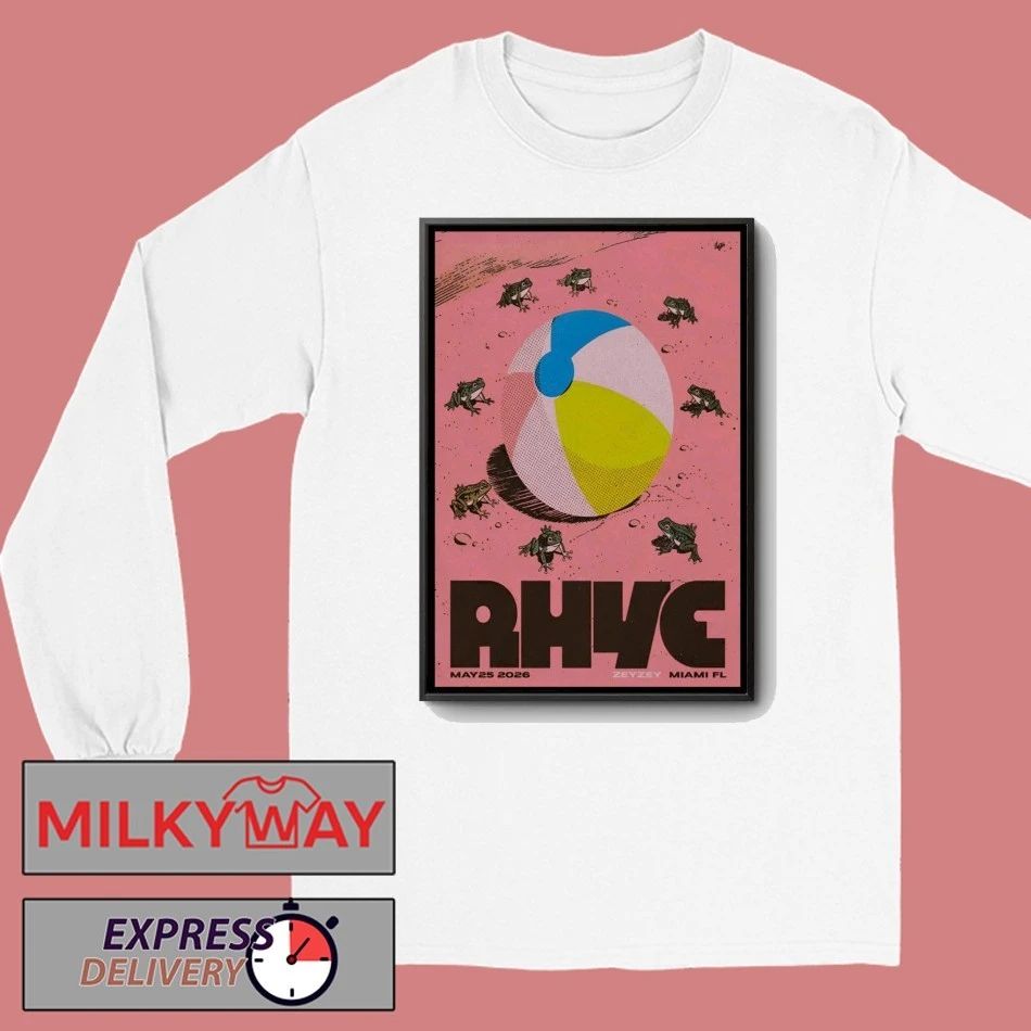 Rhye 5 25 2026 Miami FL Poster shirt