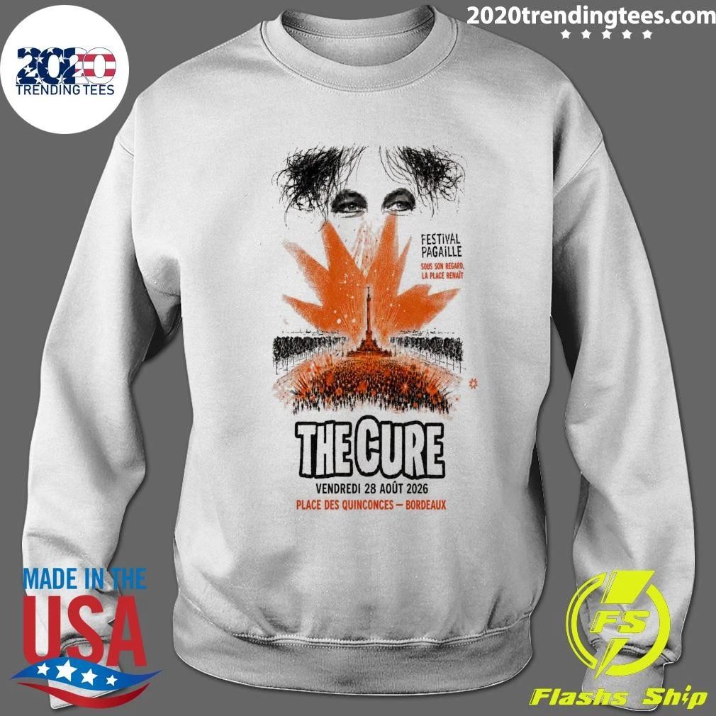 The Cure Place Des Quinconces, Bordeaux France August 28 2026 Shirt