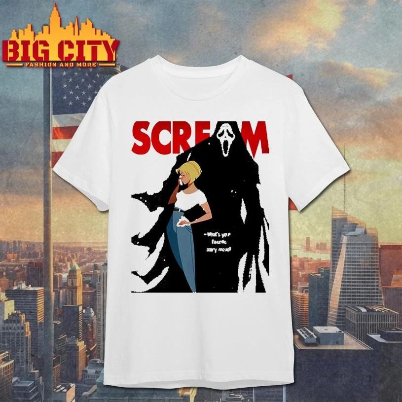 Scream Concept Poster What’s Your Favorite Scary Movie Shirt