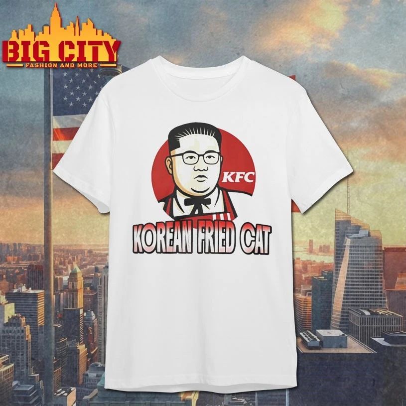 Korean Fried Cat Kim Jong Un T-shirt