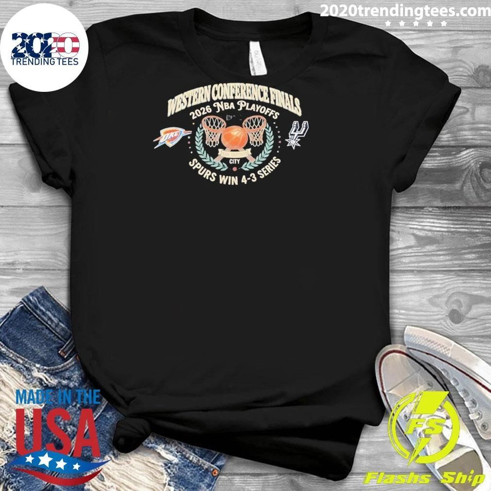 Antonio Spurs Oklahoma City Thunder Western Conference Finals 2026 Shirt