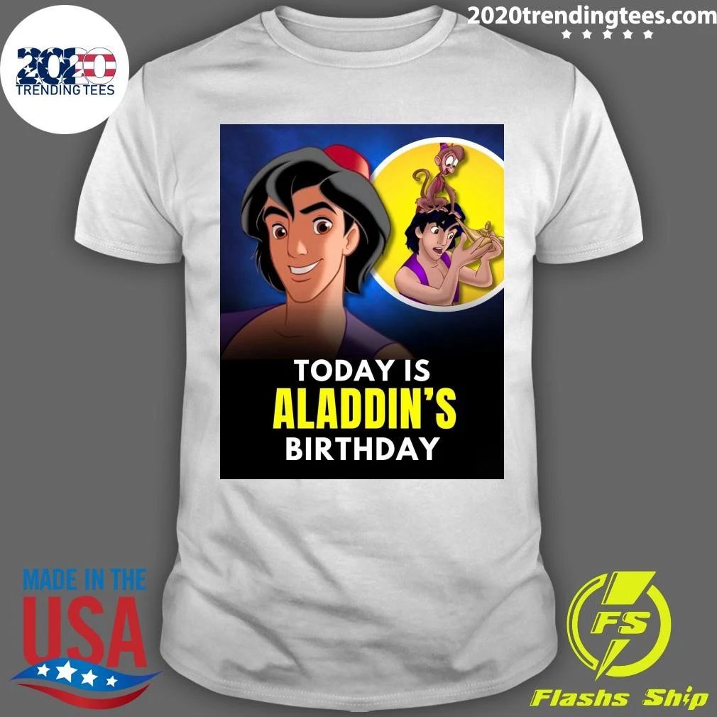 Happy Birthday Aladdin Shirt