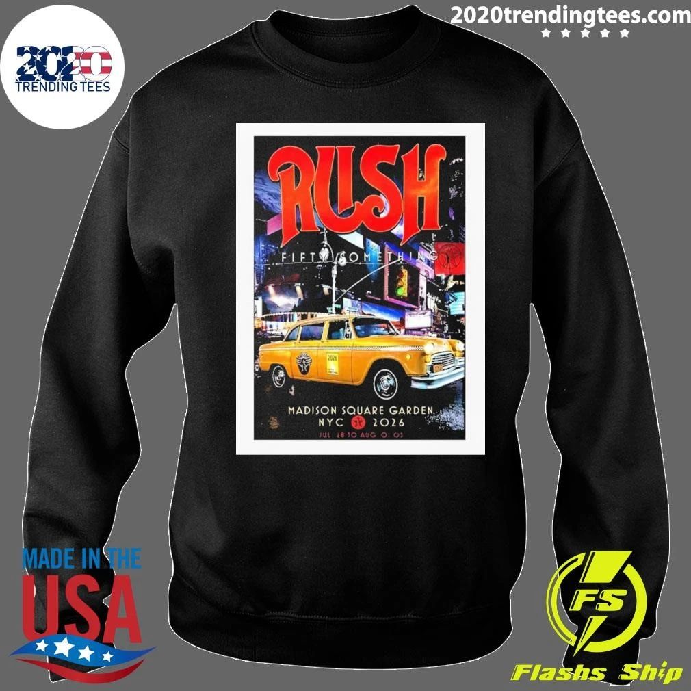 Rush New York City NYC Taxi Event Madison Square Garden July 28-30 – August 01-03, 2026 Shirt