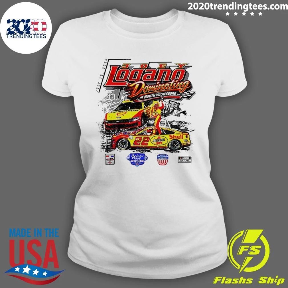 Joey Logano North Wilkesboro Speedway Dominating Racing 2026 Shirt