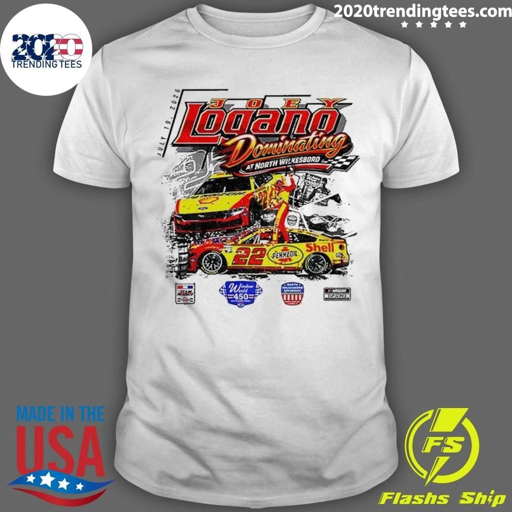 Joey Logano North Wilkesboro Speedway Dominating Racing 2026 Shirt
