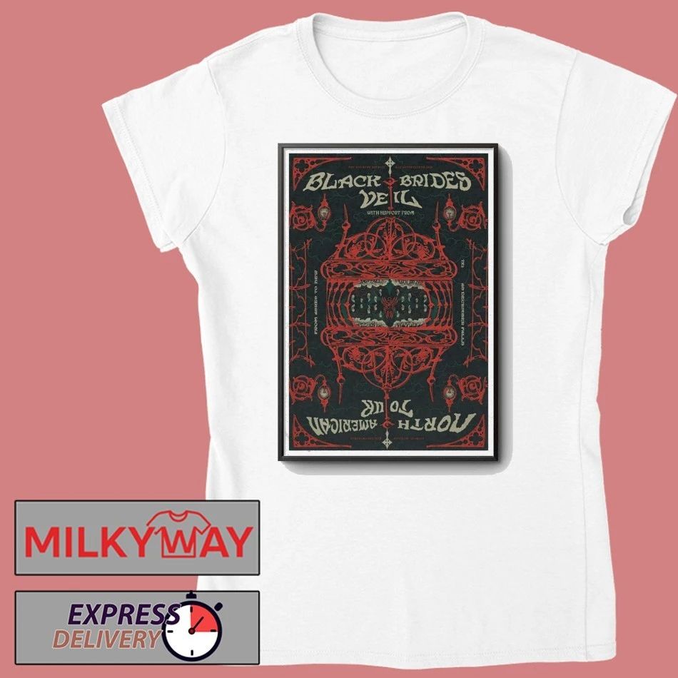 Limited May 17 2026 Black Veil Brides The Fillmore Poster shirt