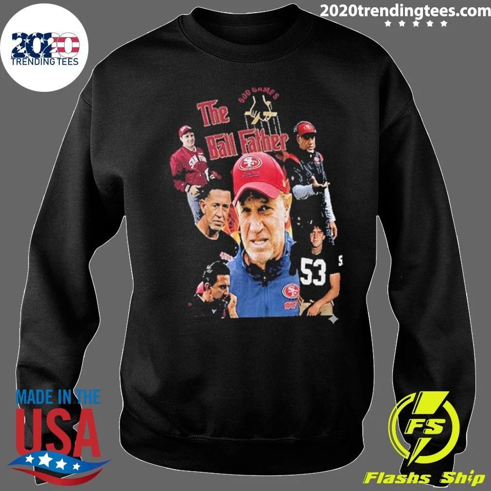George Kittle The Ball Farther 500 Games Shirt