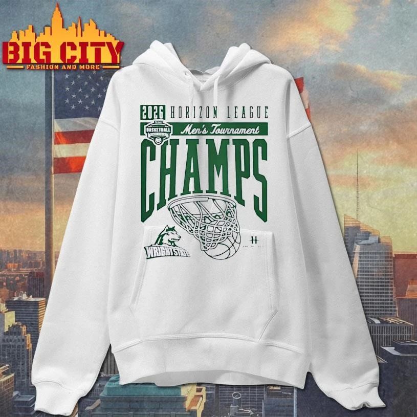 Wright State Basketball 2026 Horizon League Men’s Tournament Champions Shirt