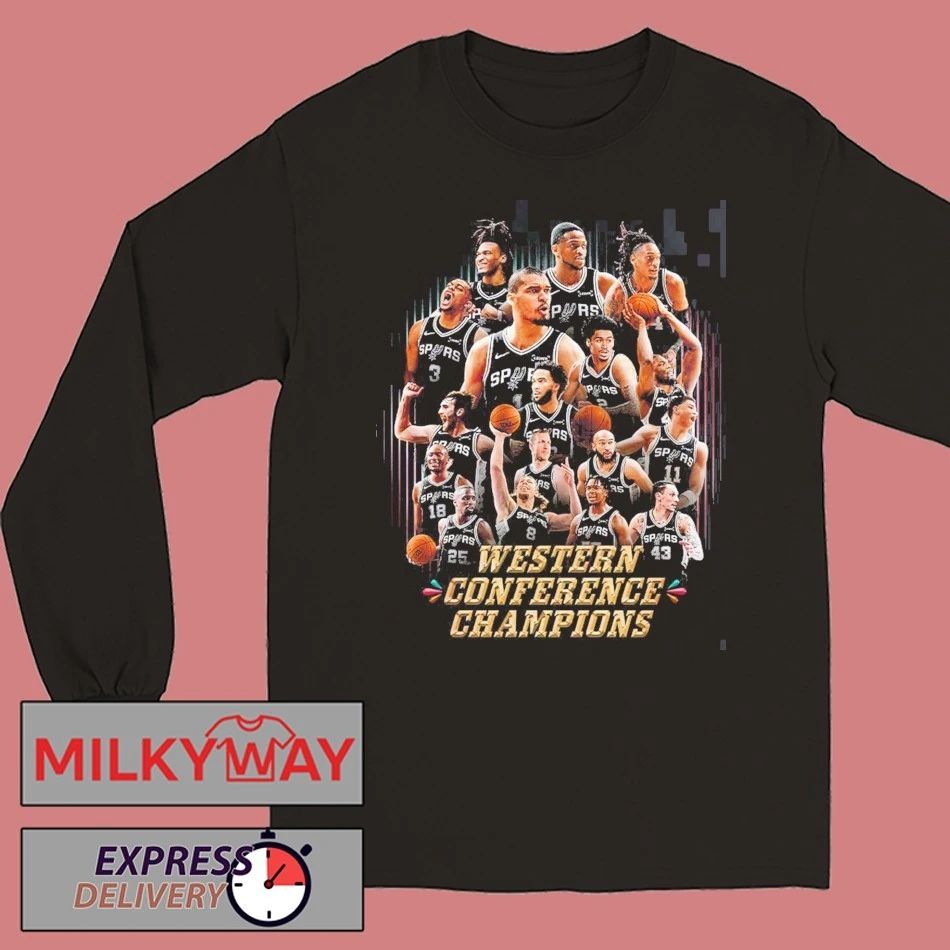 San Antonio Spurs 2026 NBA Final Bound Western Conference Champions T-Shirt