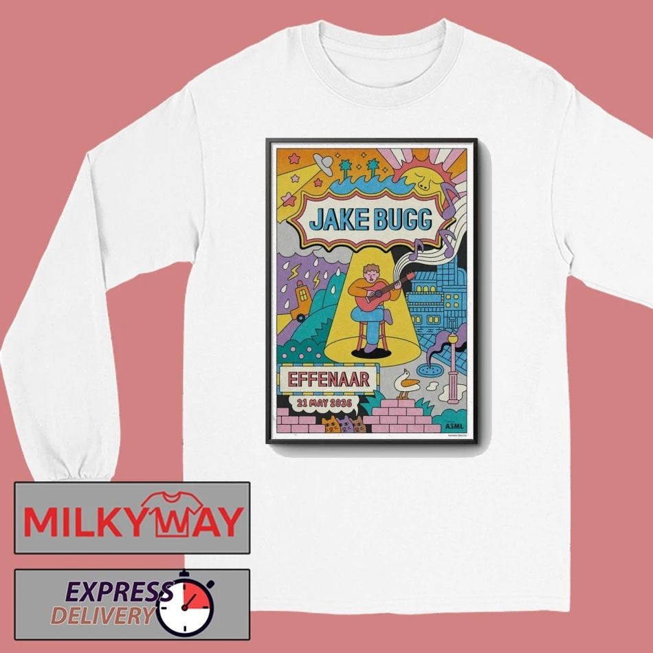 TOUR Poster Jake Bugg Effenaar May 21 2026 shirt