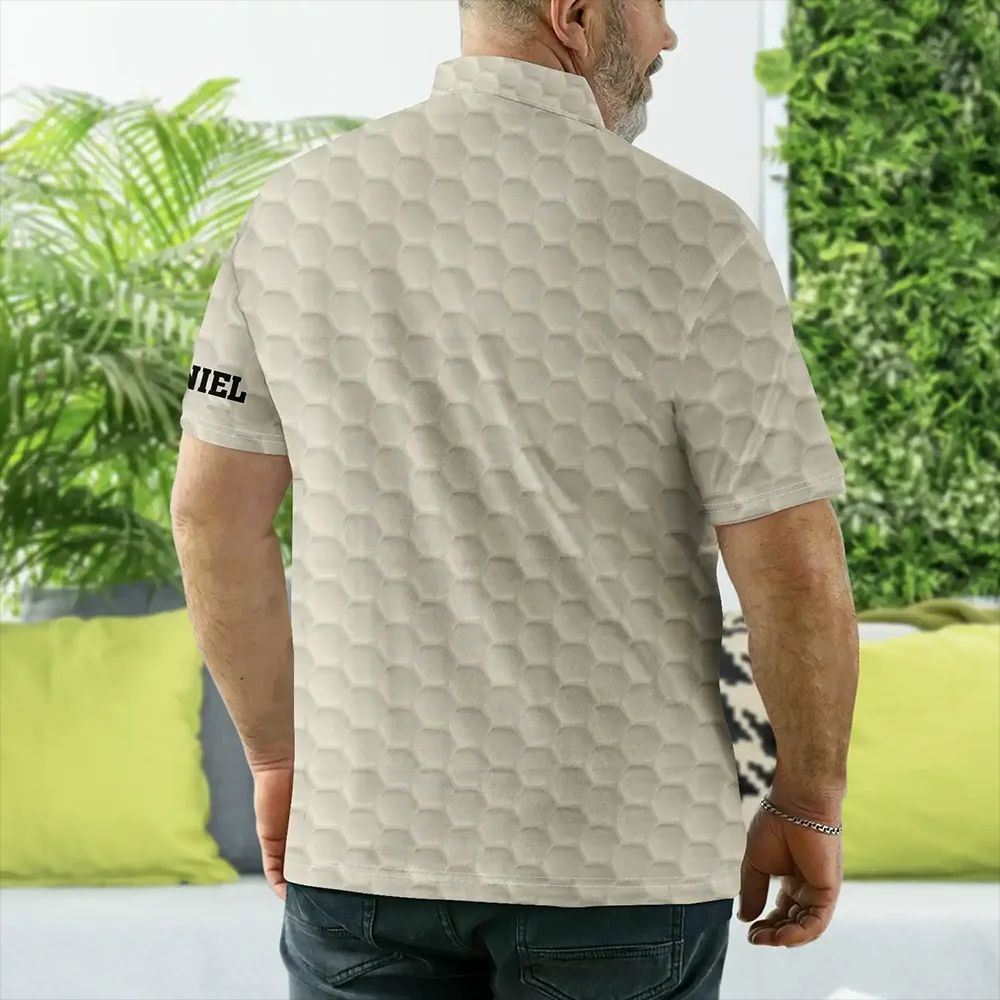 Best Dad Grandpa By Par Golf Clubs - Personalized Polo Shirt