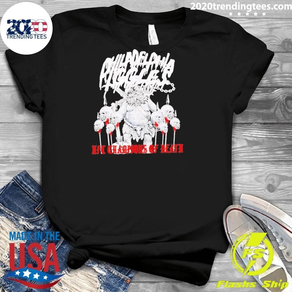 Philadelphia Iggles Nfc Champions Of Death Shirt