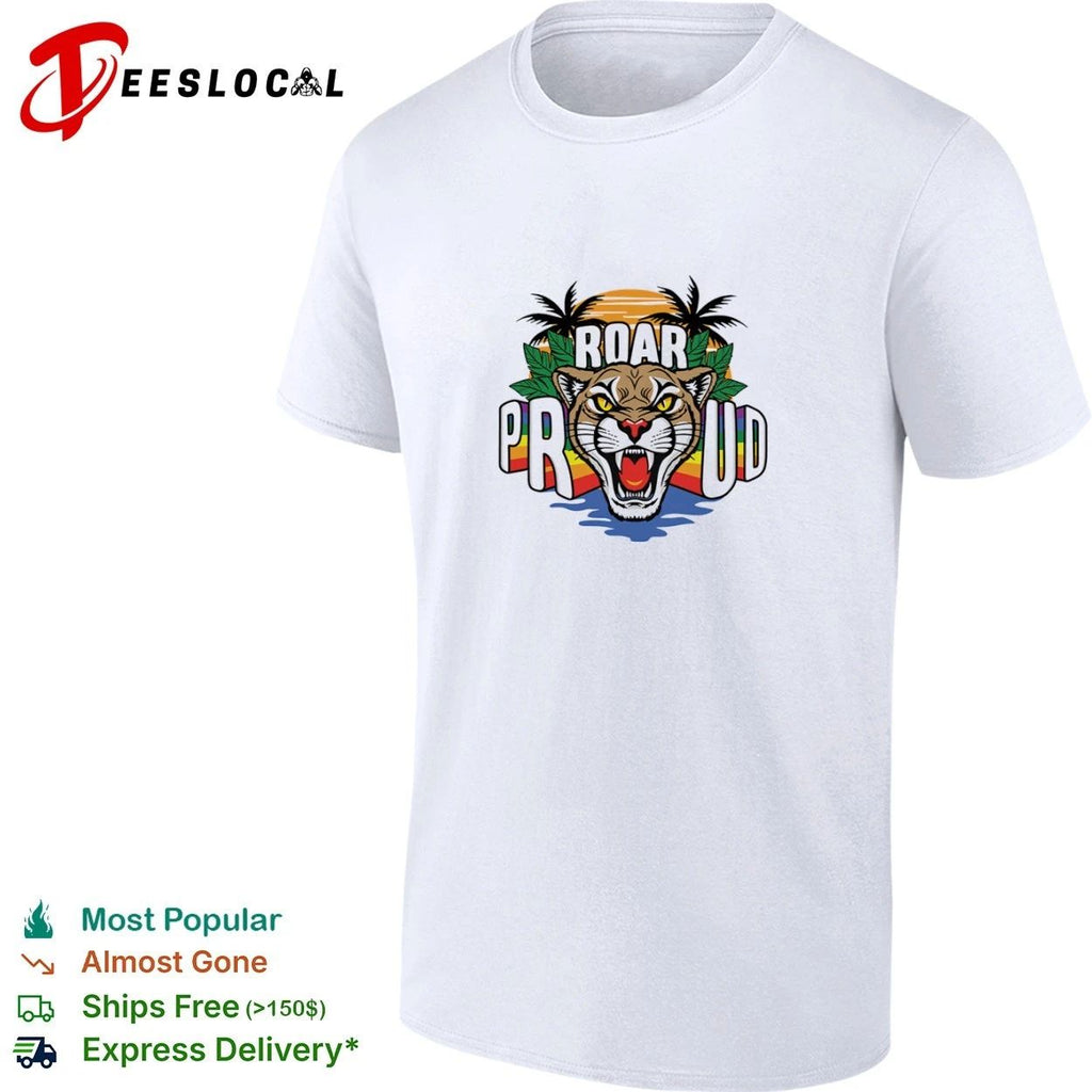 Roar Proud Florida Panthers Pride Night T-shirt