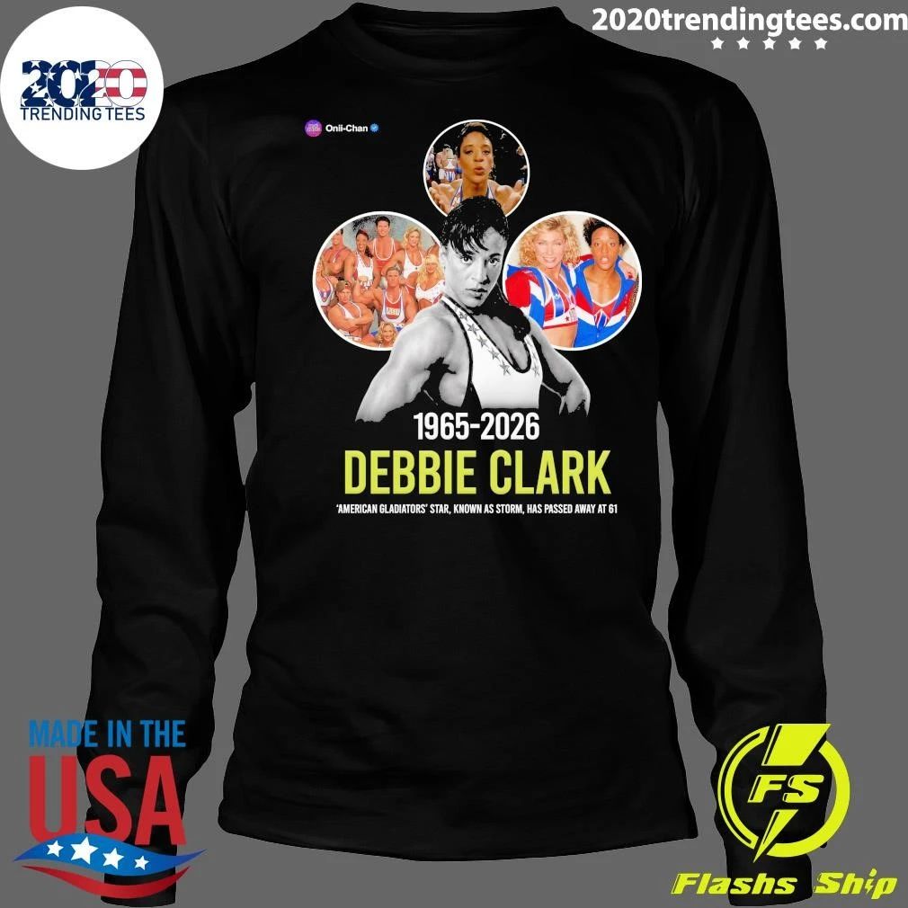 Debbie Clark 1965-2026 American Gladiators Star, Known As Storm, Has Passed Away At 61 Shirt