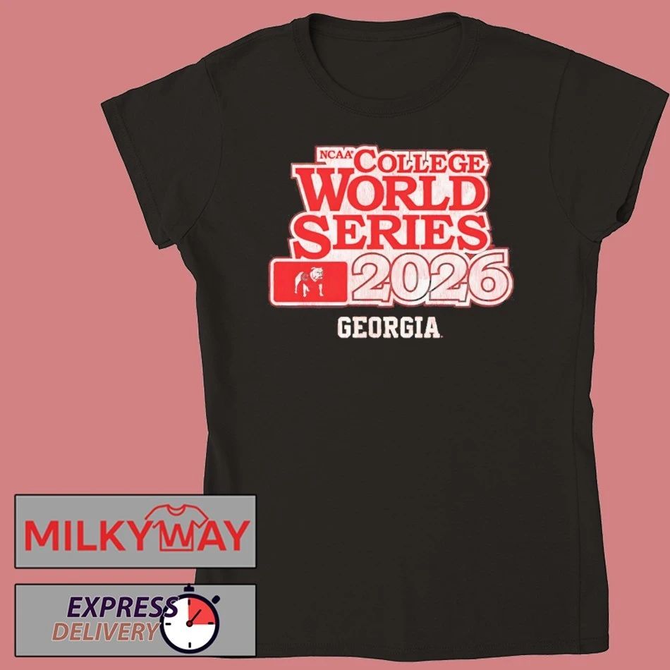 Georgia Baseball 2026 College World Series Shirt