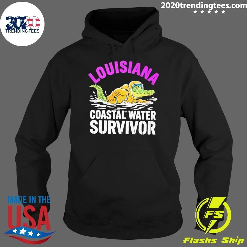Louisiana Coastal Water Vibrio Survivor Shirt