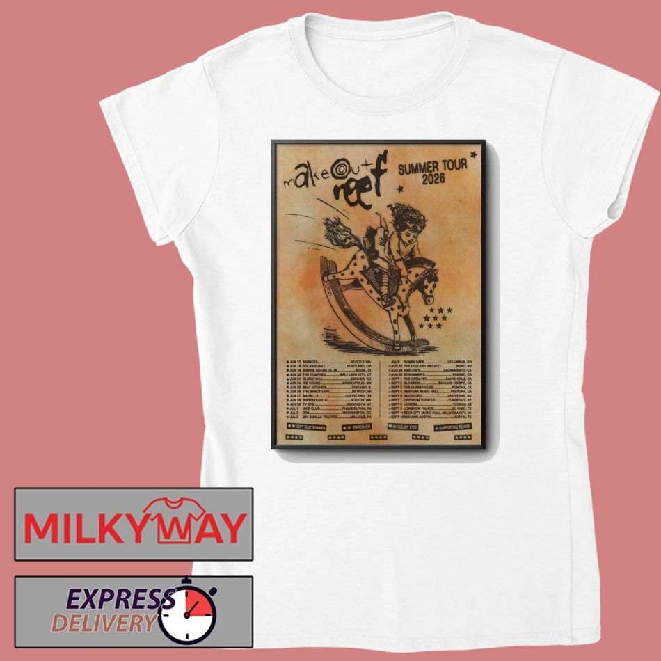 Makeout Reef Tour 2026 Poster shirt