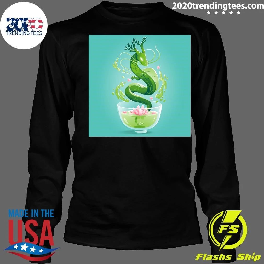 Green Tea Dragon Shirt