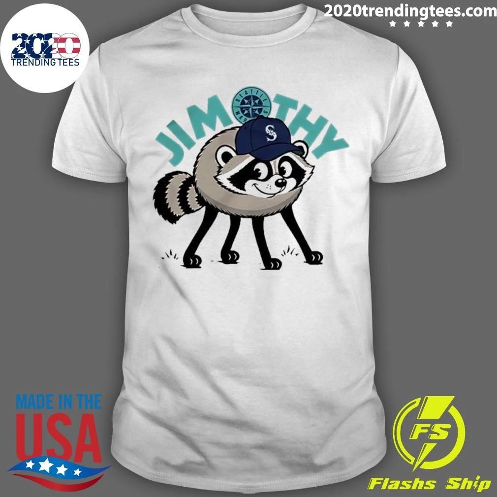 Seattle Mariners X Jimothy Raccoon Shirt
