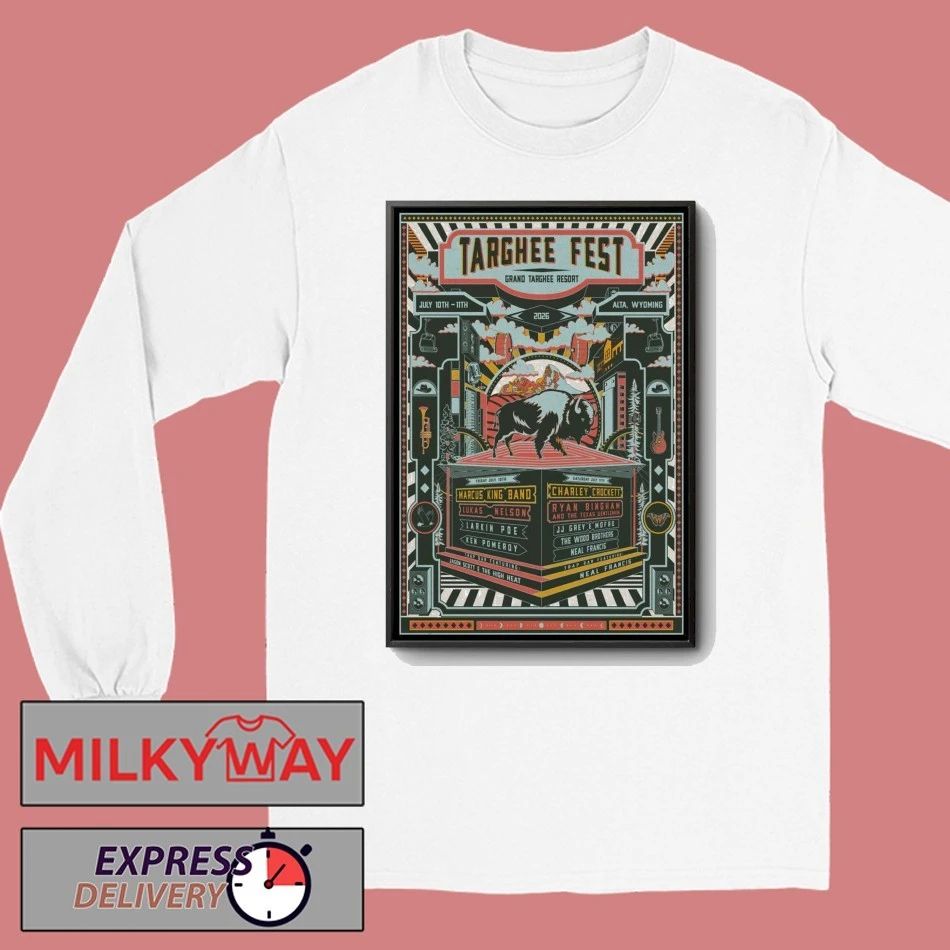 Targhee Fest In Alta WY On Jul 10-11 2026 Poster shirt