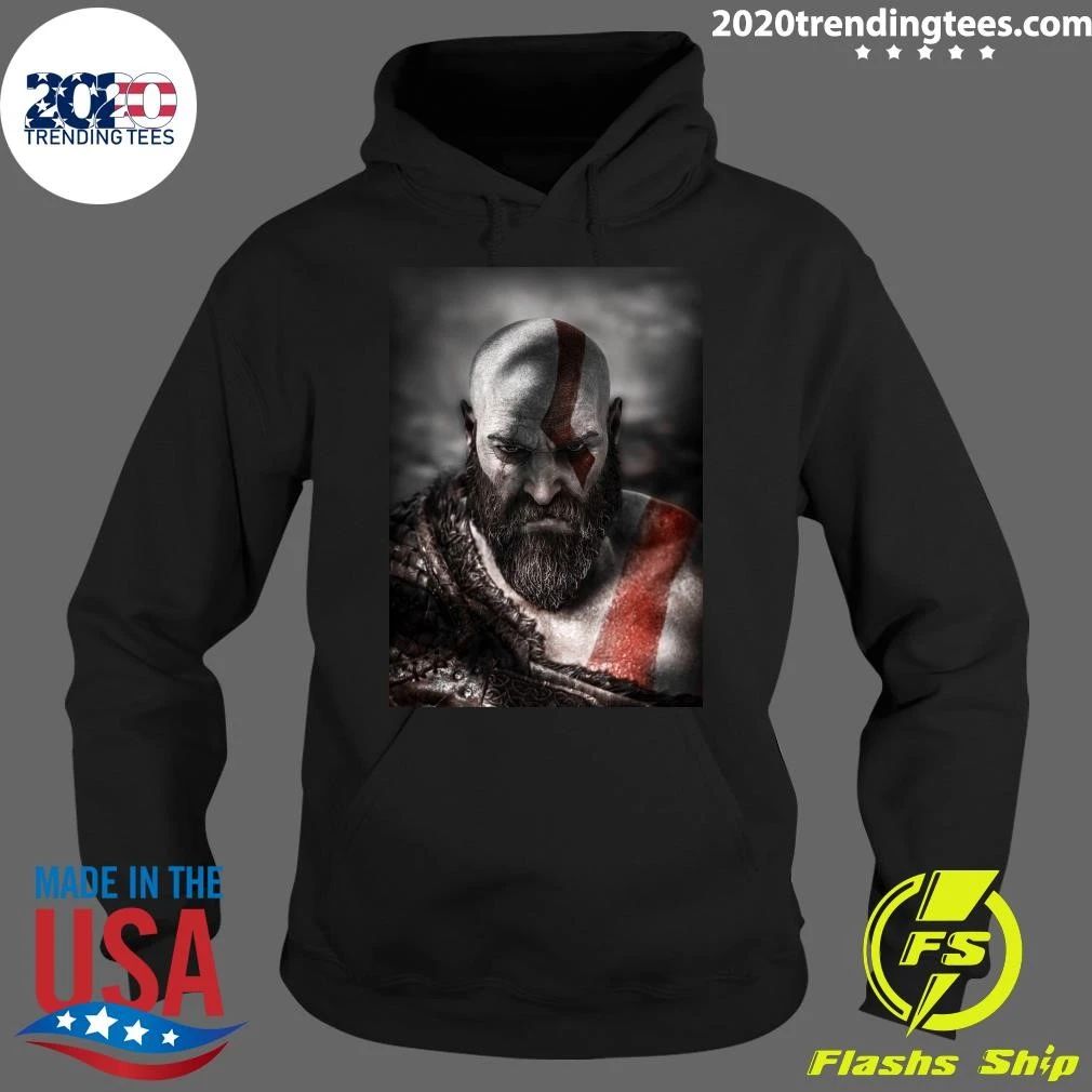 Dave Bautista as Kratos – God of War Character Portrait Shirt