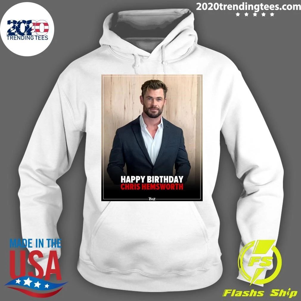 Happy birthday to Chris Hemsworth Shirt