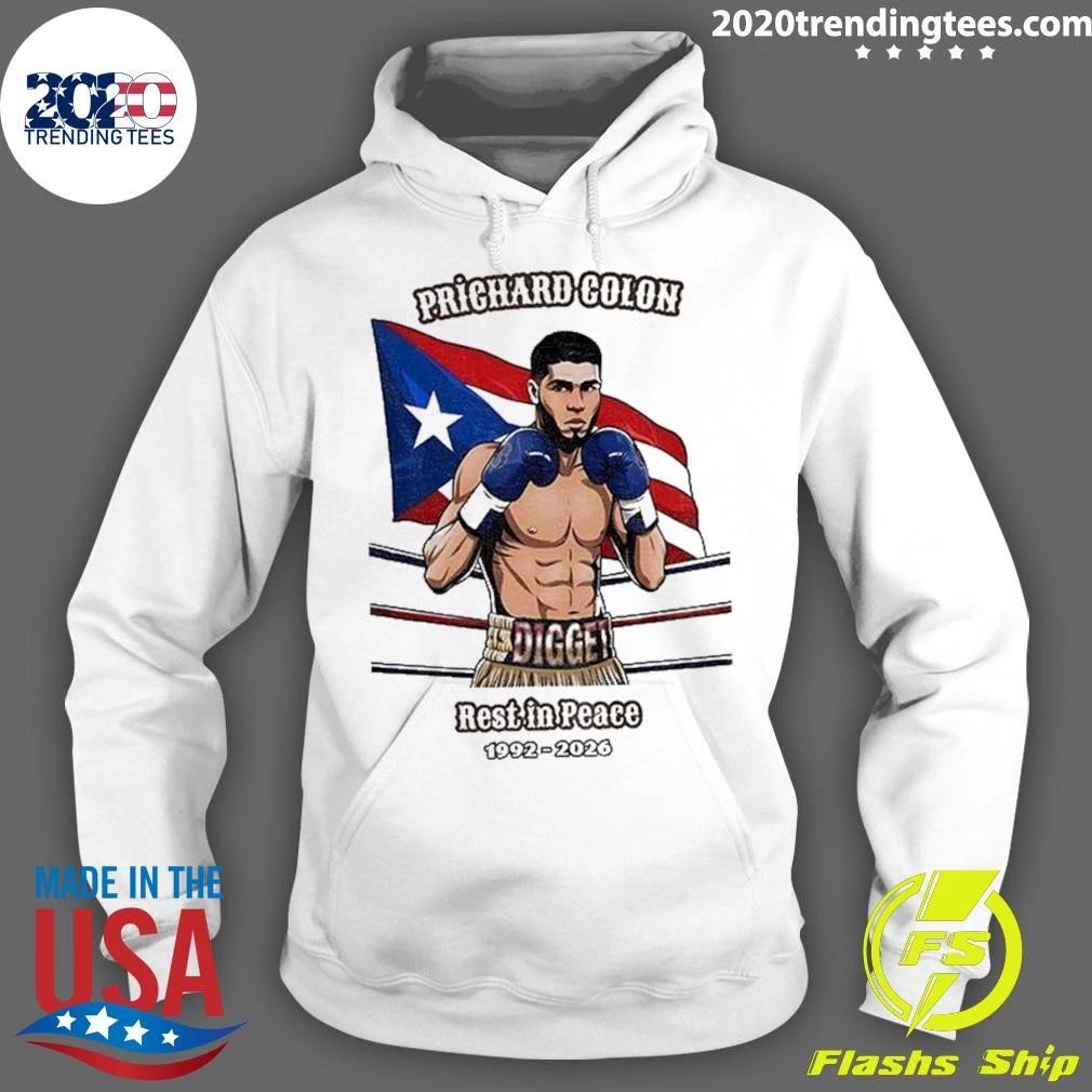 Prichard Colon Tribute Boxing Memorial Graphic 1992-2026 Shirt