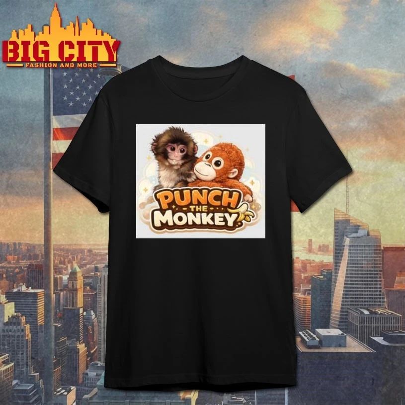 Punch the Monkey Photo T-shirt