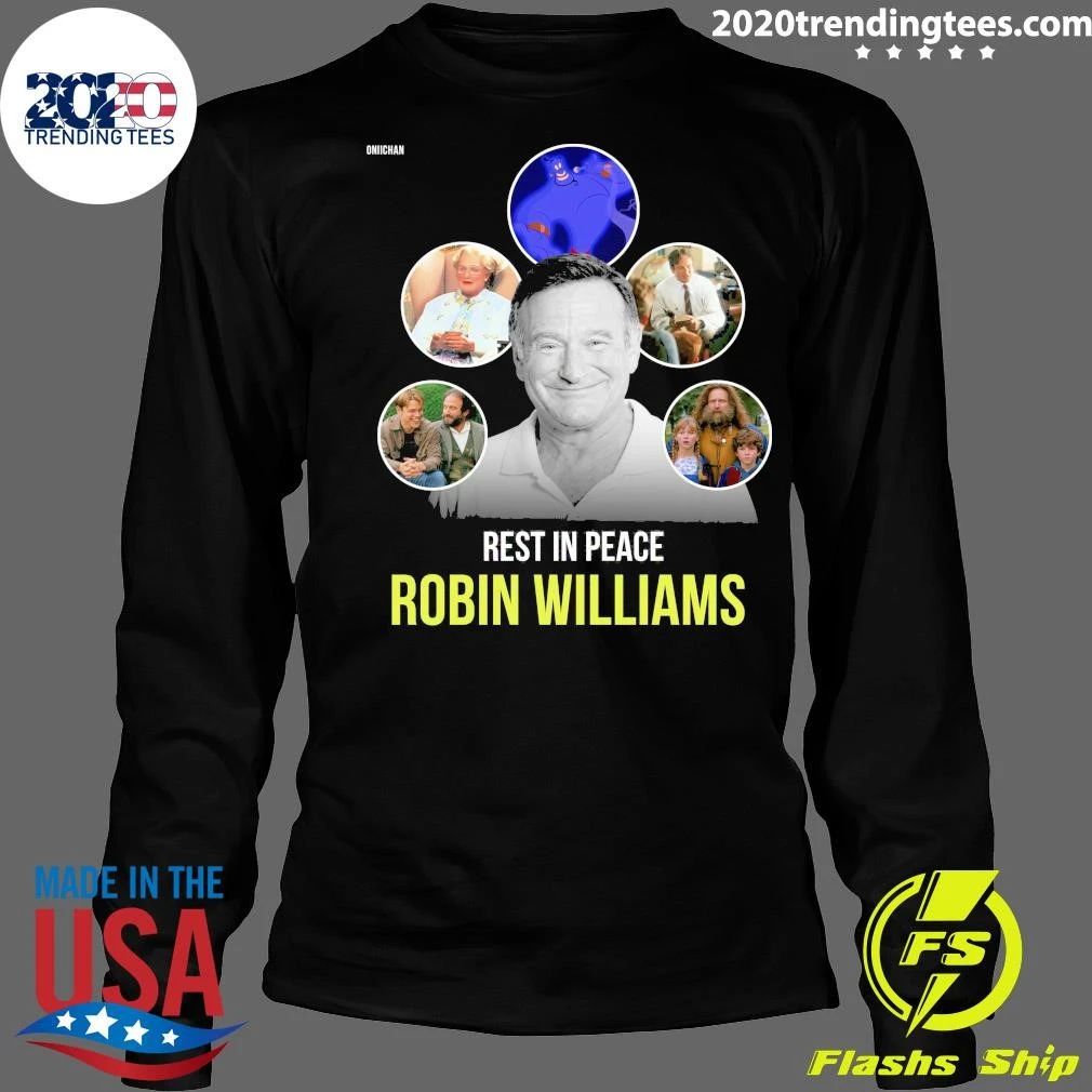 The Beloved Aladdin and Mrs. Doubtfire Star Left Us at 63 Shirt