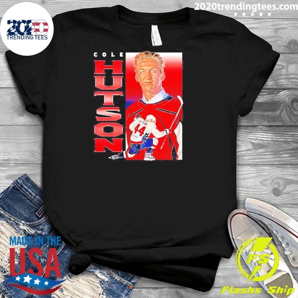 Cole Hutson Washington Capitals Vertical Shirt