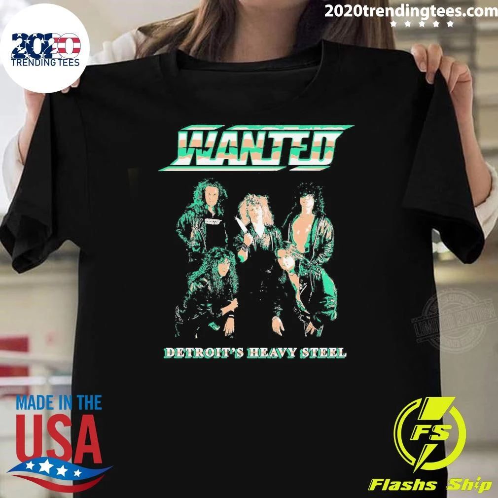 Wanted Detroit’s Heavy Steel Tee Shirt