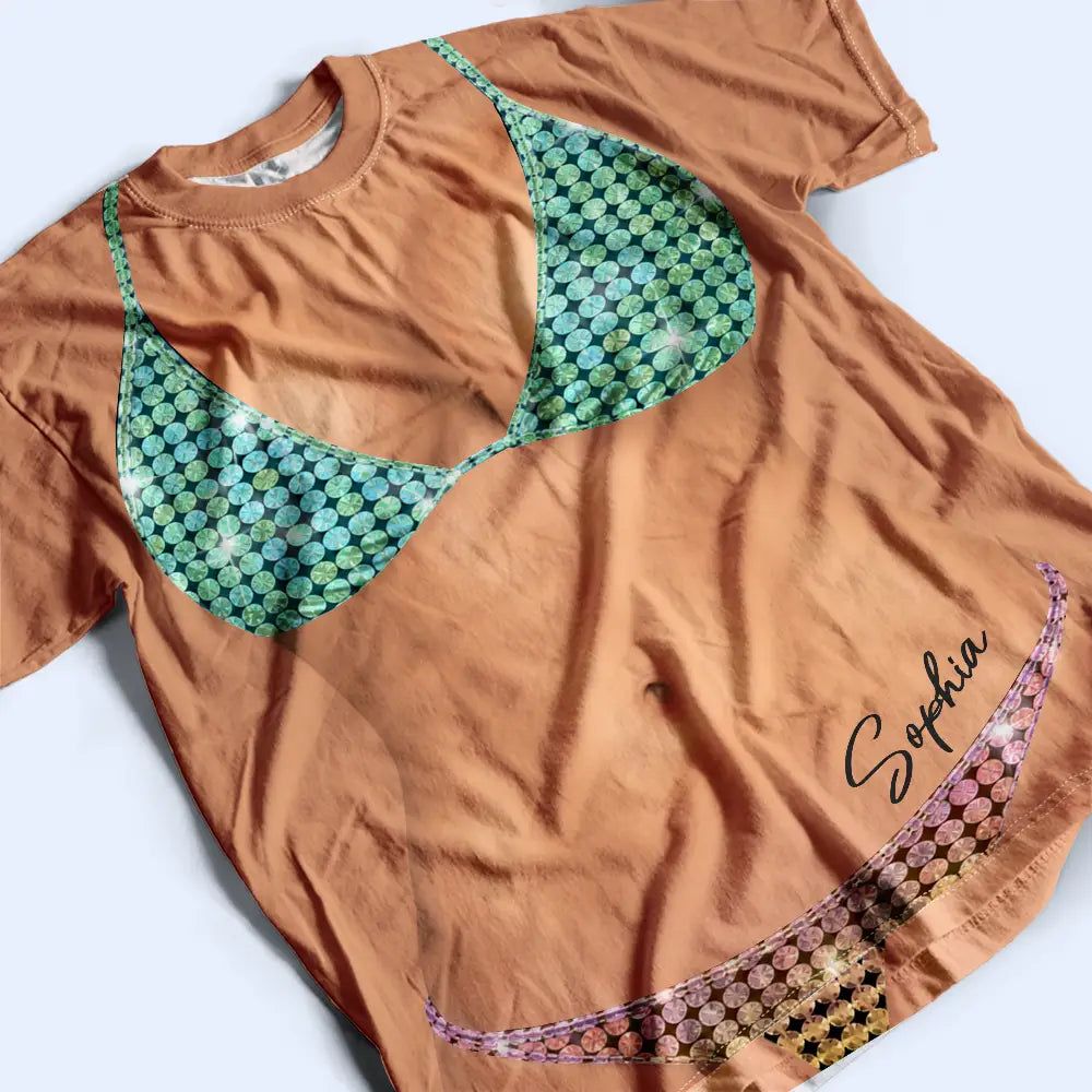 3D Funny Body Disco Party - Personalized Full Print T Shirt