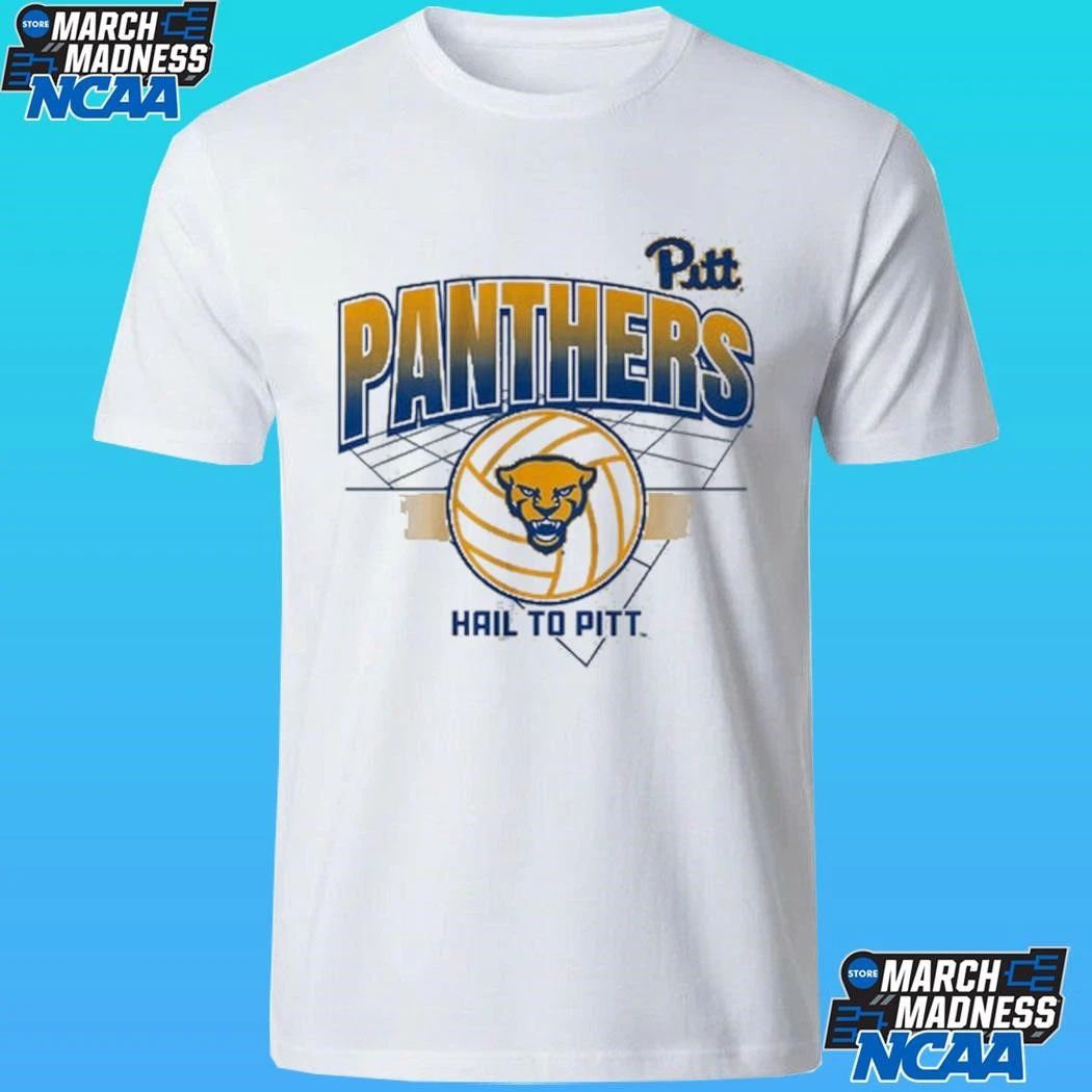 Pitt Panthers Volleyball Grid Hail To Pitt Shirt