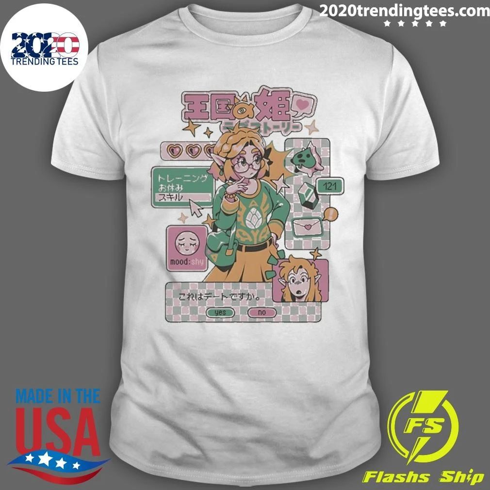 Zelda Princess Love Story Shirt