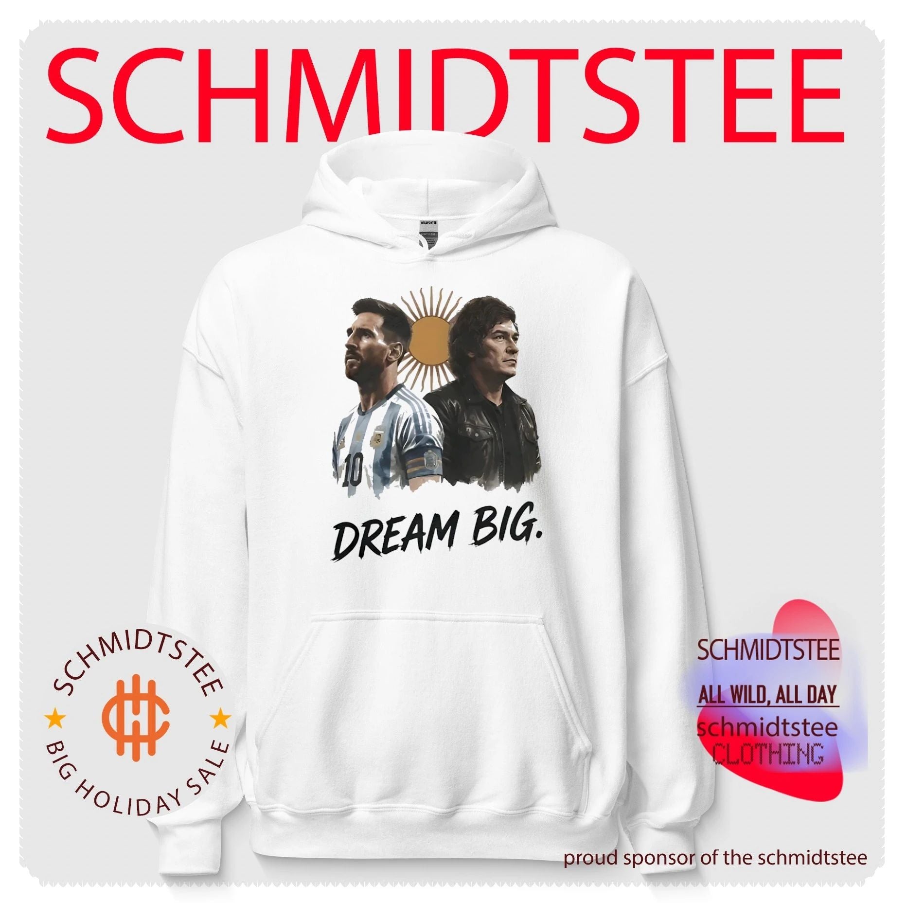 Lionel Messi x Javier Milei Dream Big Shirt