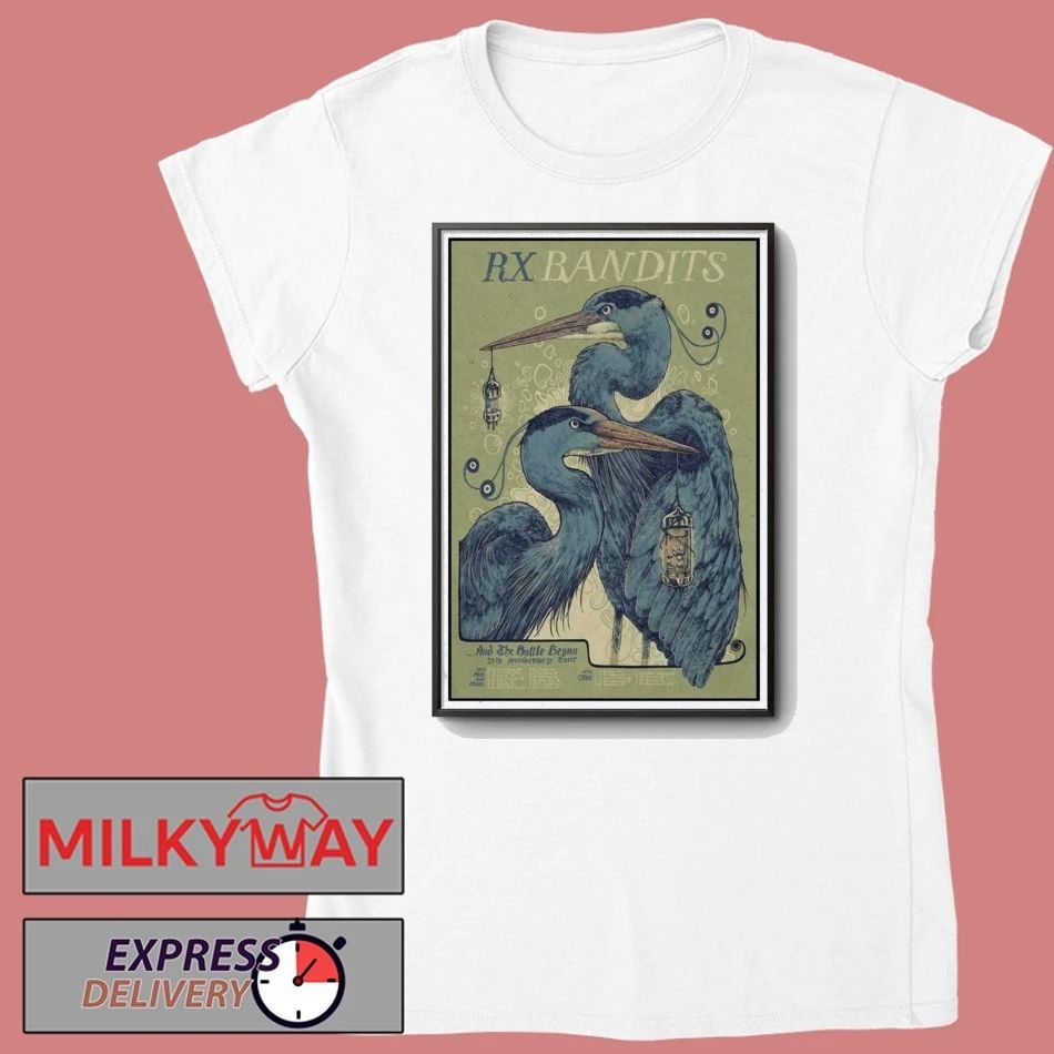 POSTER 2026 RX Bandits And The Battle Begun 20th Anniversary Tour LIMITED shirt