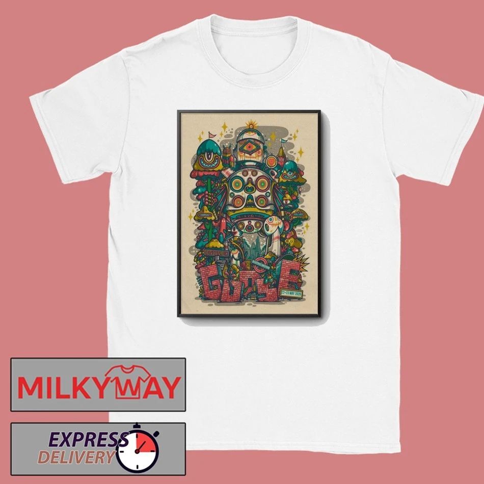 Goose Electric Brixton, London UK May 22-23 2026 Poster shirt