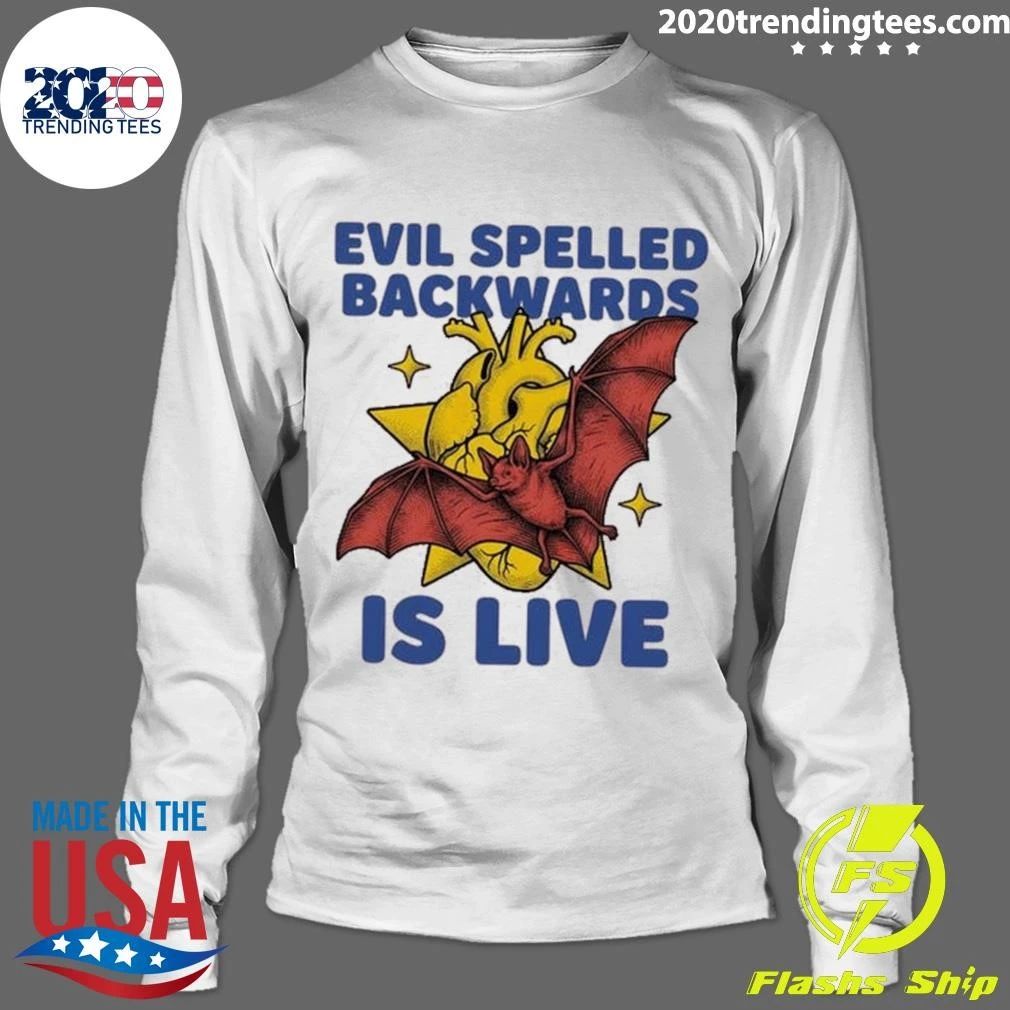 Vampire Dragon Dragon Evil Spelled Backwards is Live Shirt
