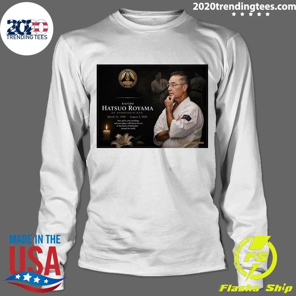 Rip Hatsuo Royama March 31, 1948 – August 3, 2026 Shirt