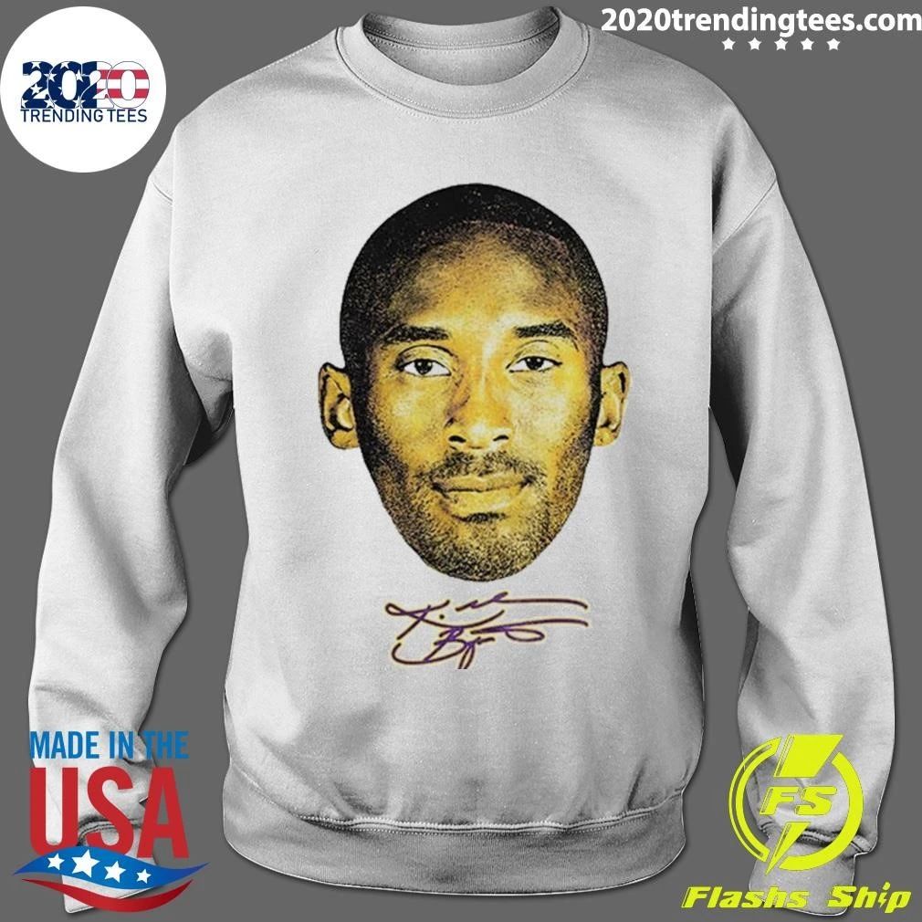 Kobe Bryant Los Angeles Lakers Legend Face Signature Shirt