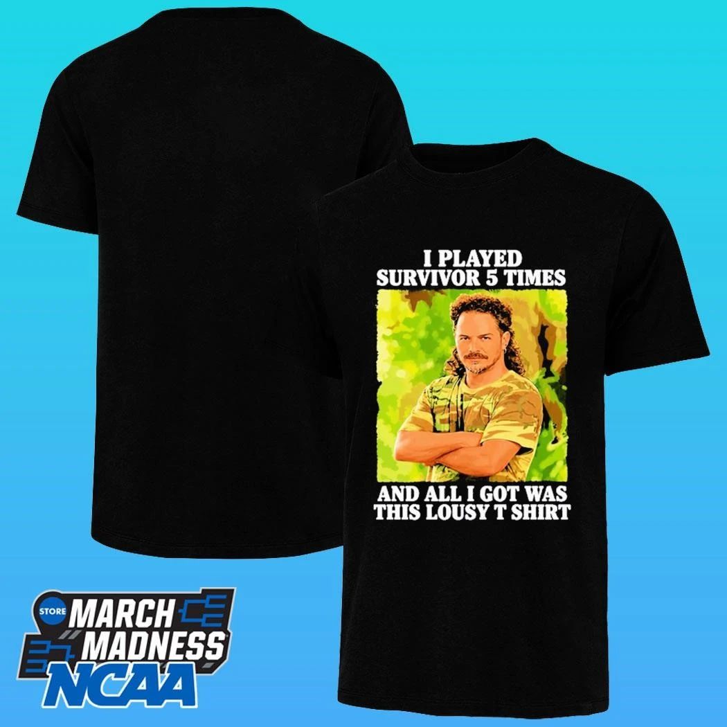 I Played Survivor 5 Times And All I Got Was This Lousy Shirt
