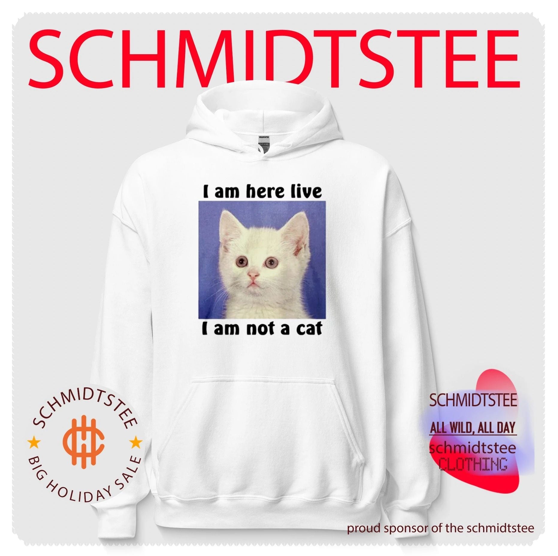 I am here live I Am Not A Cat shirt