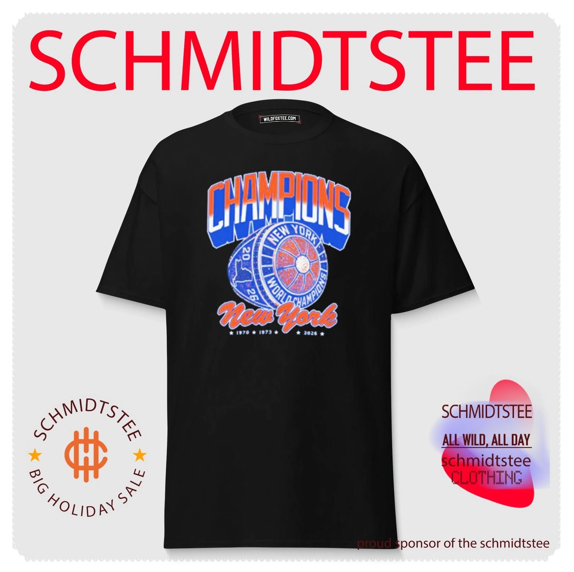 New York Rings New York Knicks World Champions 2026 shirt