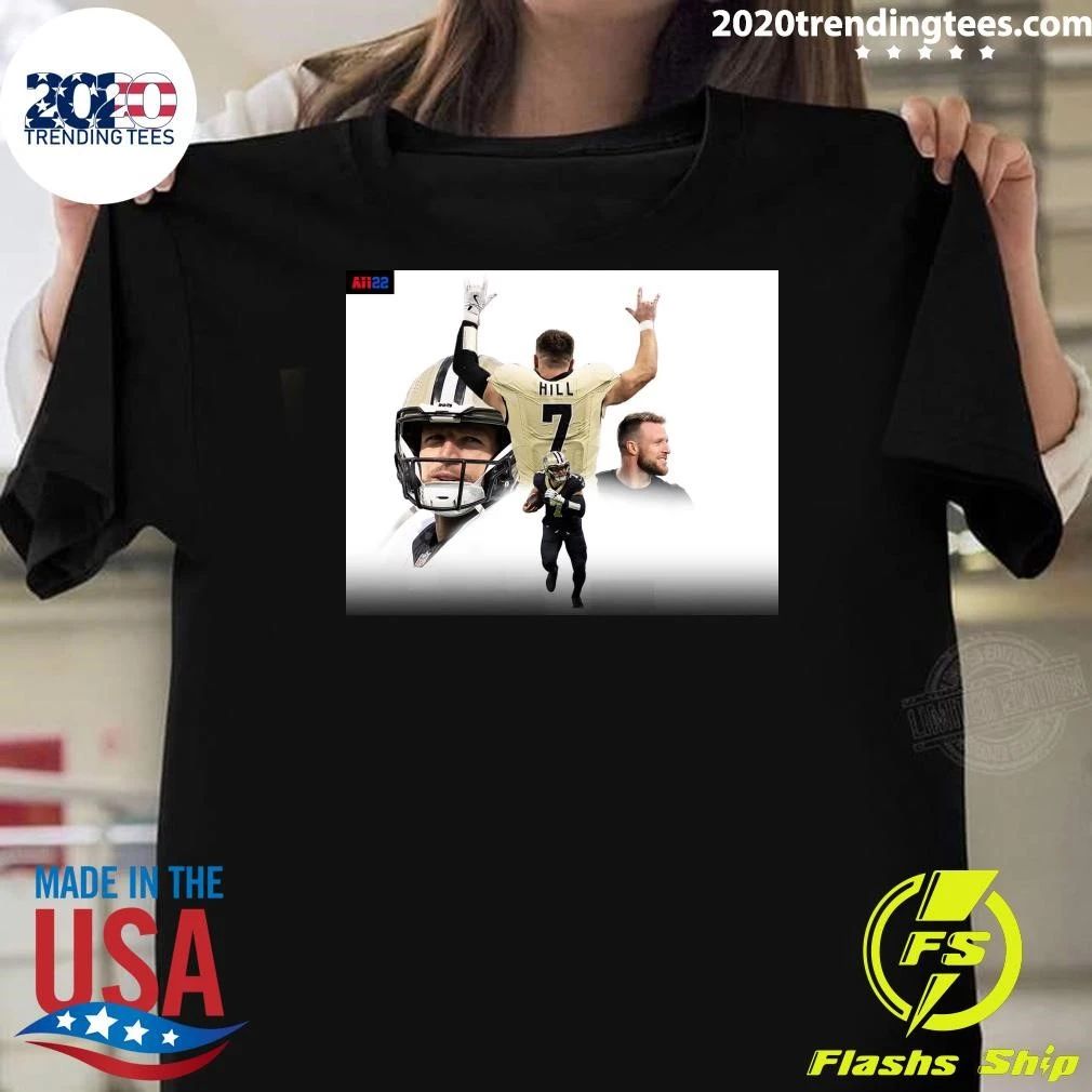 Utility man Taysom Hill and the Saints 2026 Poster Shirt