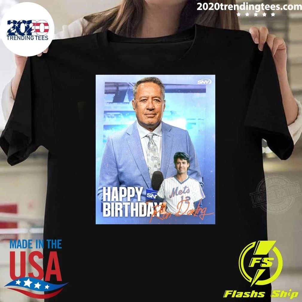 Happy Birthday Ron Darling Shirt