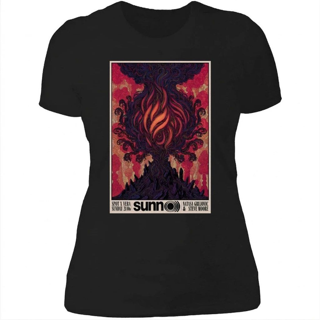 Sunn O 21 06 2026 Natasja Grujovic & Steve Moore Spot x Vera Poster Shirt