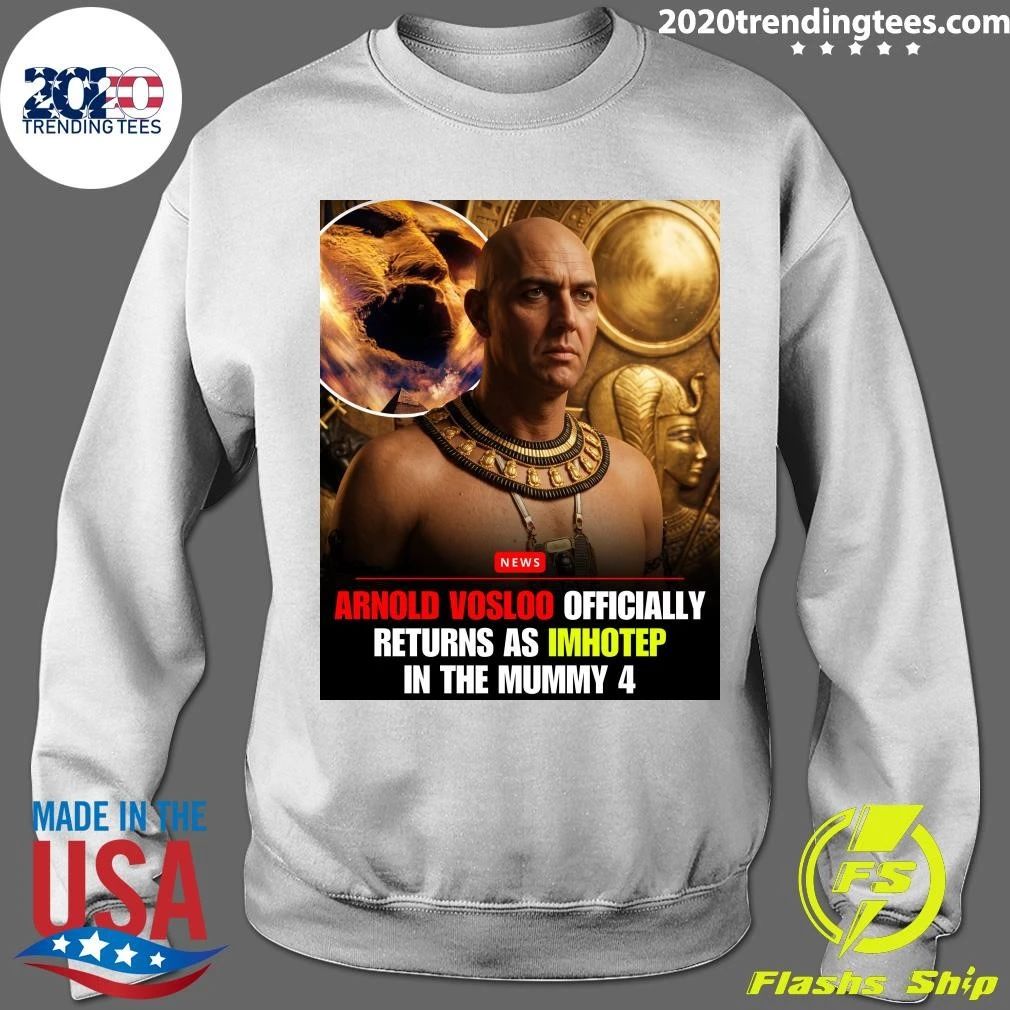 Arnold Vosloo Officially Returns As Imhotep In The Mummy 4 Shirt]